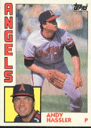 1984 Topps      719     Andy Hassler